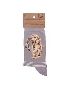 Wrendale Designs 'Pottering About' Wren Socks